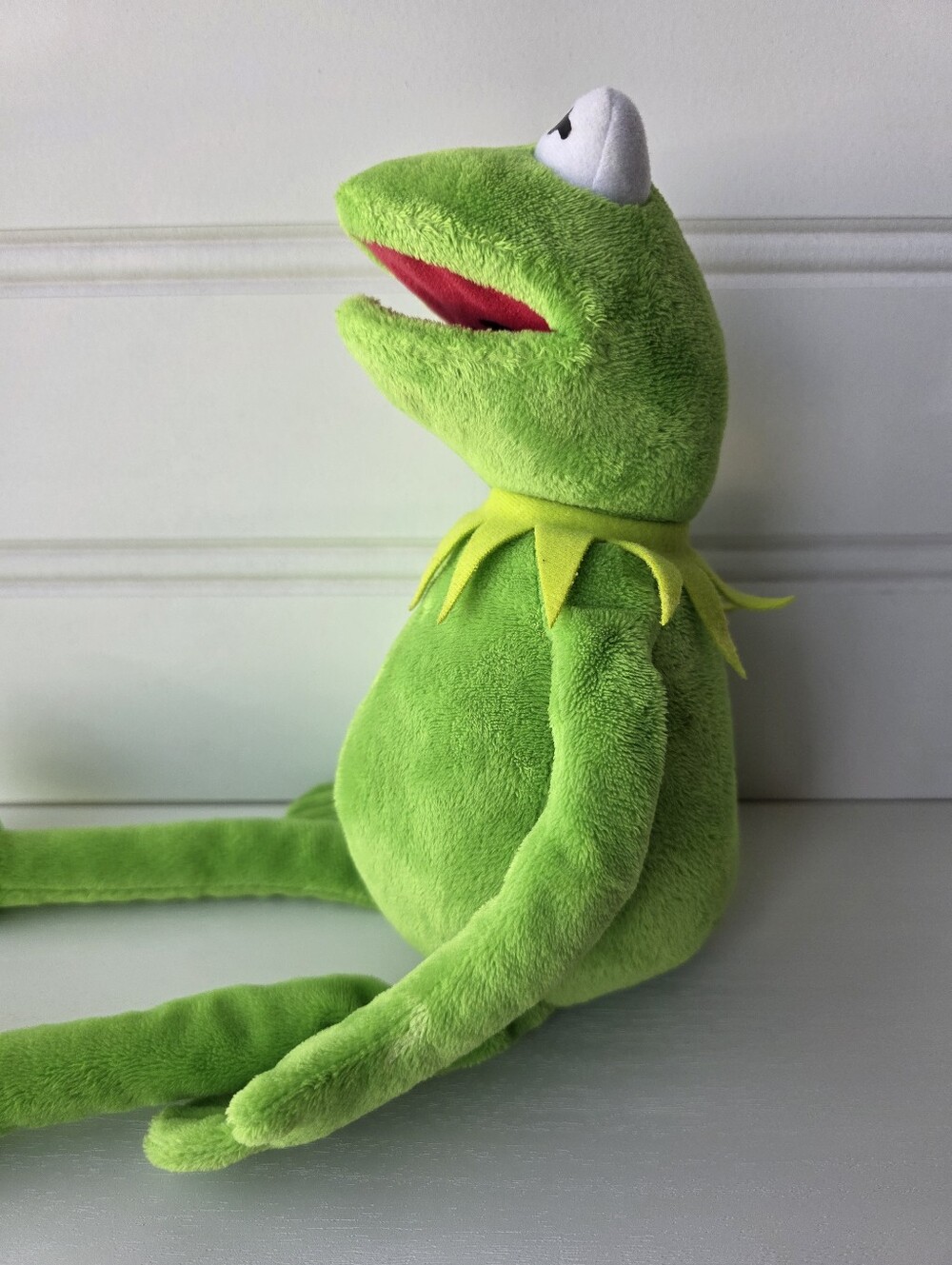 Disney Muppets 2013 Ty Beanie Kermit the Frog Plush Stuffed Toy 16" - Picture 4 of 9